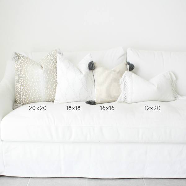 Premium Daphne Pillow Cover - Soft & Stylish Decorative Pillow Case for Couch, Bed, Sofa - Perfect for Home Decor, Living Room, Bedroom