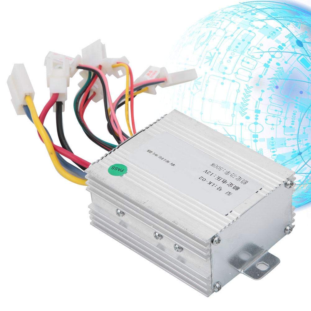 12V 500W DC Motor Speed Controller - Electric Brushed Motor Controller for E-Bike, Scooter, DIY Robotics & Power Tools - Perfect for Speed Regulation in Electric Vehicles and DIY Projects
