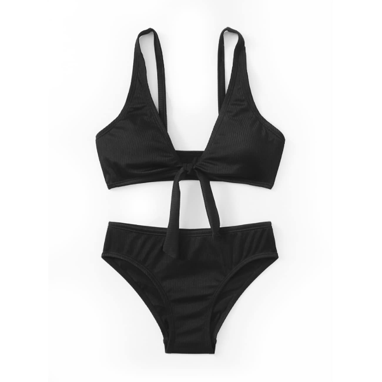 MIENOE One Piece Swimsuits for Teen Girls - Black Sun Protection Swimsuit with Chest Pads | Solid Color Cute Bathing Suit for Kids | Perfect for Pool Parties, Beach Vacations & Summer Water Activities