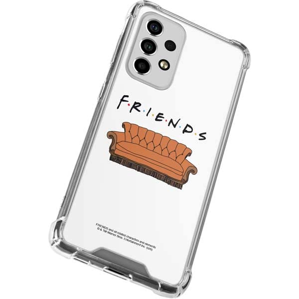 Skinit Clear Phone Case for Samsung Galaxy A33 5G - Official Warner Bros Friends TV Show Couch Design | Protective Slim Cover | Perfect for Fans, Daily Use & Gift Giving