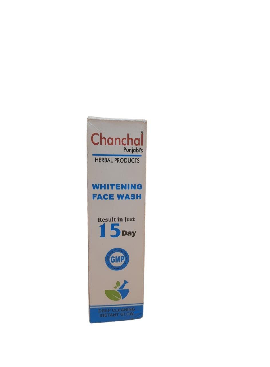 Chanchal Punjabi Ayurvedic Face Wash for Glowing & Brightening Skin - Natural Skincare for Daily Cleansing & Radiance Boost