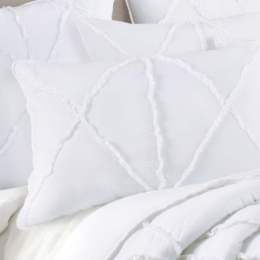 Bobby White Coverlet Set - Queen Size Bedding for Luxury Comfort | Perfect for Master Bedroom, Guest Room & Hotel Decor