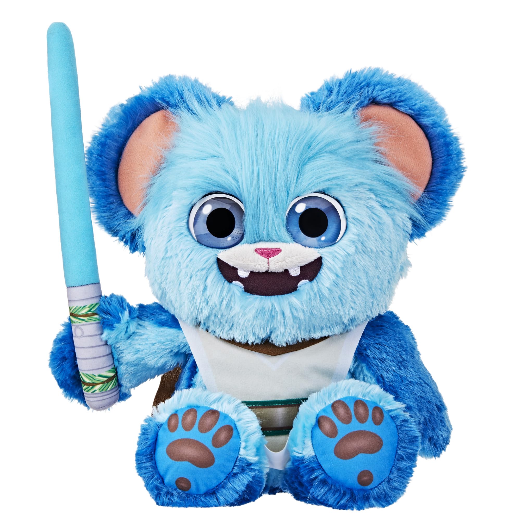 Star Wars Young Jedi Adventures Fuzzy Force Nubs Plush Toy - Soft Cuddly Preschool Toy for 3 Year Old Boys & Girls - Perfect for Playtime, Bedtime & Jedi Training Adventures