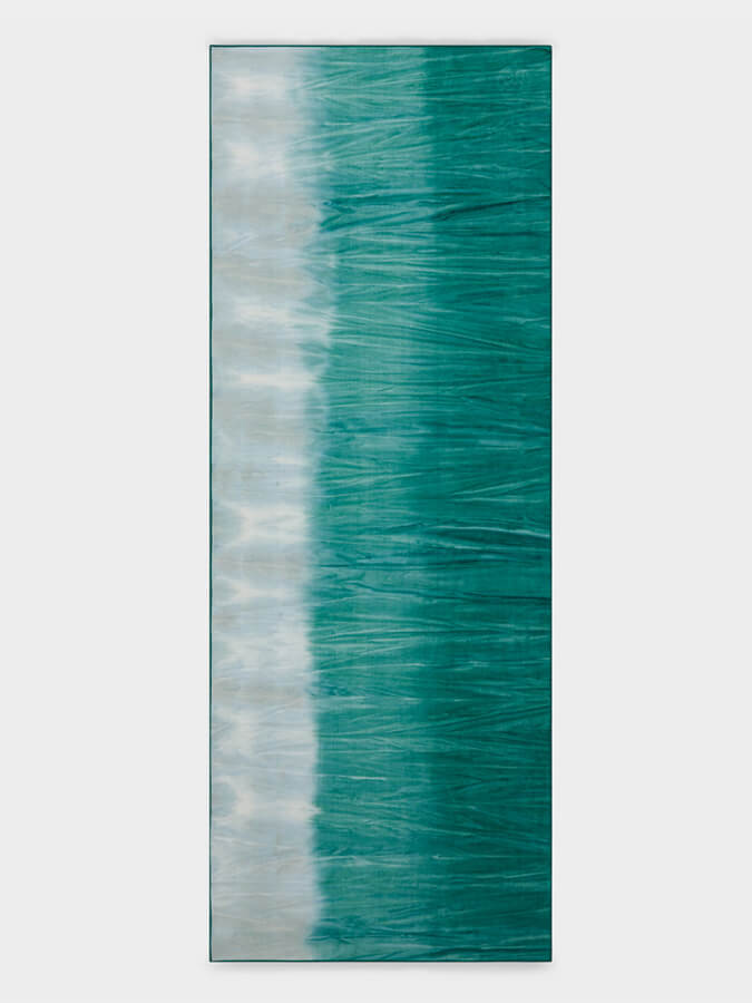 Manduka eQua Yoga Mat Towels - Non-Slip, Absorbent & Eco-Friendly for Hot Yoga, Pilates & Workouts - Perfect for Home & Studio Use