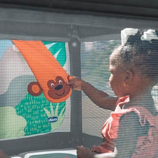 Chicco Dash Playard Play Panel - Portable Baby Playpen with Fun Activities | Perfect for Home, Travel & Daycare Use