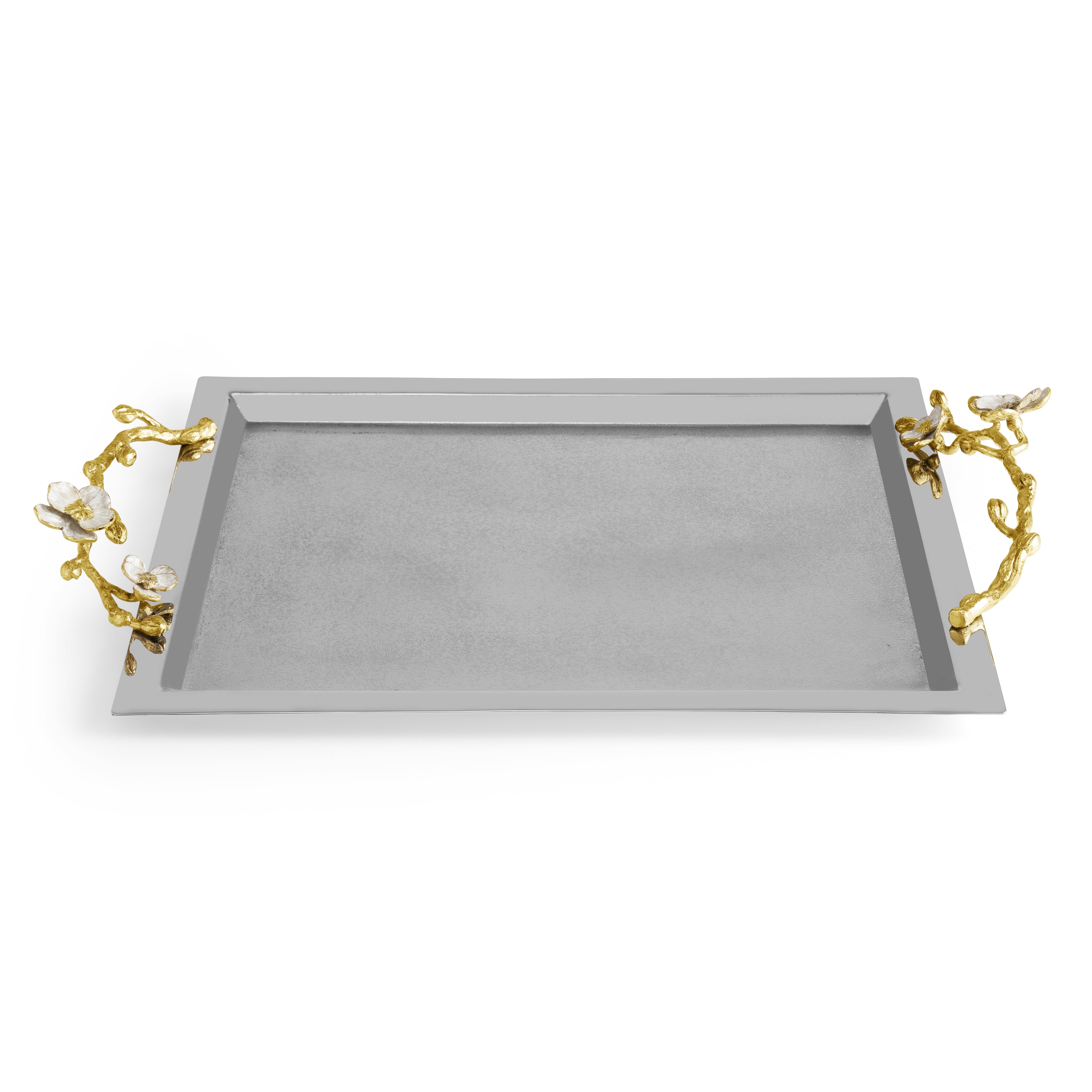 Orchid Large Tray - Elegant Decorative Serving Tray for Home Decor, Dining, and Gift Giving | Perfect for Coffee Tables, Centerpieces, and Bathroom Organization