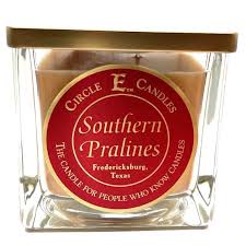 Circle E Southern Pralines Scented Candle 22oz | Long-Lasting Fragrance for Home, Office & Relaxation | Perfect for Gifts & Aromatherapy