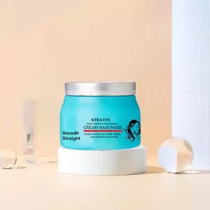 Professional Hair Spa Smoothing & Cream Bath Treatment (400g) - Deep Conditioning for Dry, Damaged Hair - Salon-Quality At-Home Hair Care