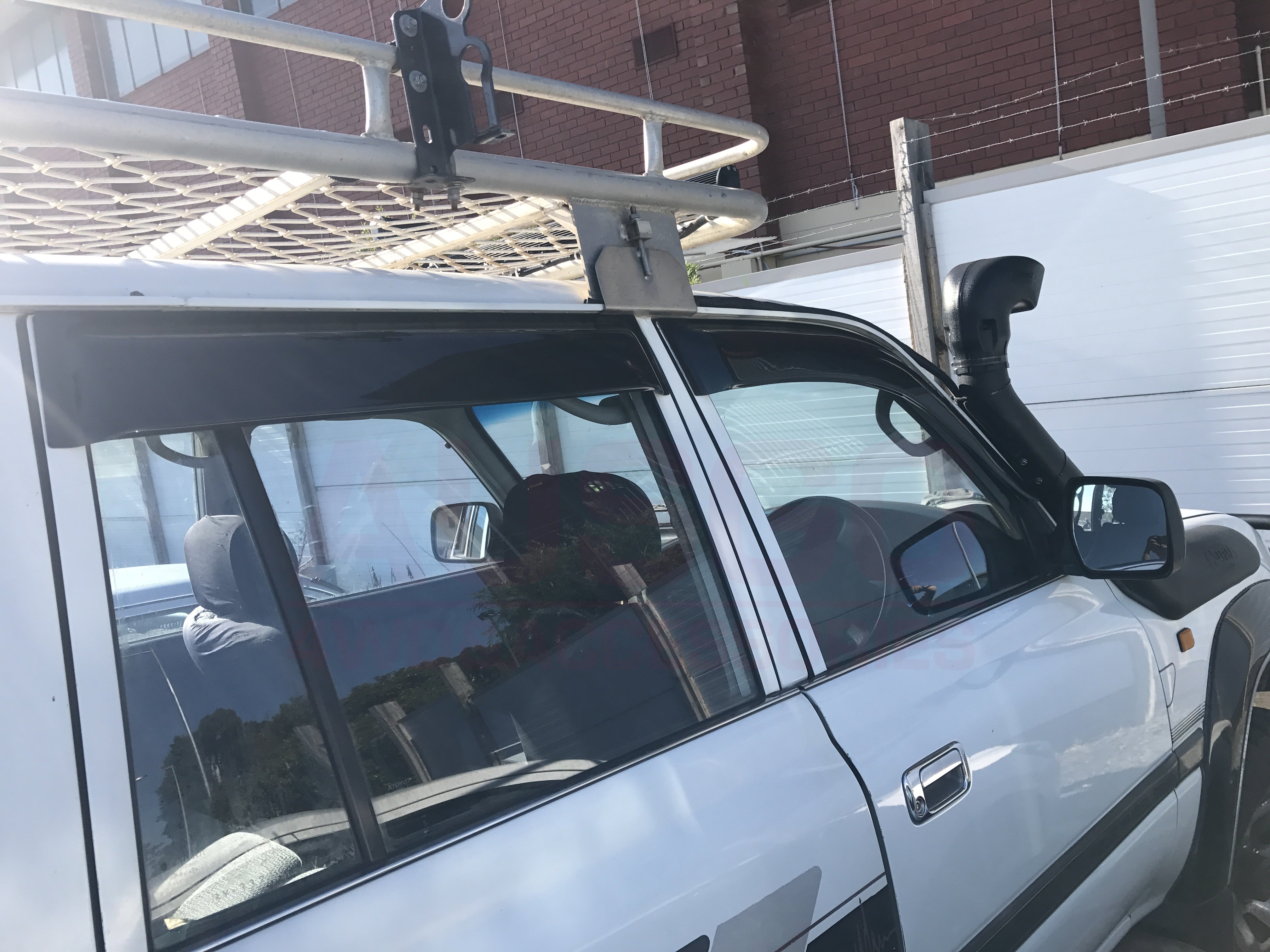 Toyota Land Cruiser 80 (LC80) Weather Shields (1990-1998) | Durable Rain Guards & Window Deflectors for Off-Road Protection & Comfort