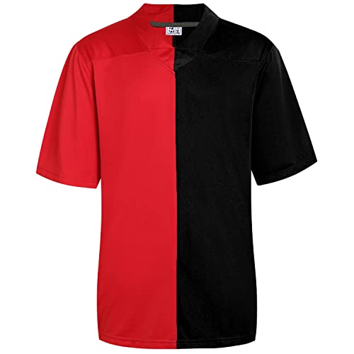 Red-black Split Jersey