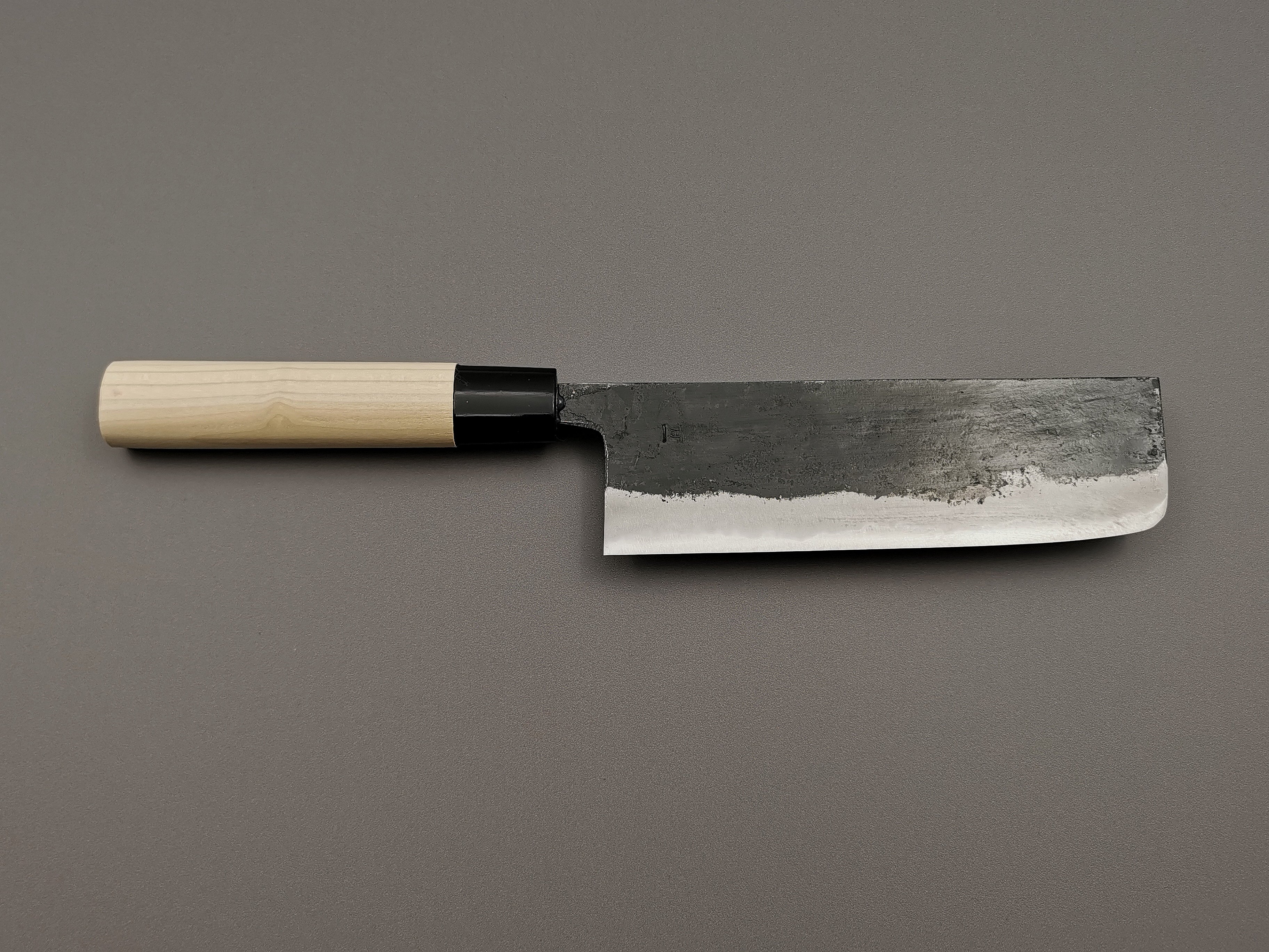 Premium Japanese Takeo Murata Buho Nakiri Knife - High Carbon Steel Vegetable & Herb Chopping Knife for Professional Chefs & Home Cooking - Perfect for Slicing, Dicing & Mincing Vegetables, Herbs & Fruits