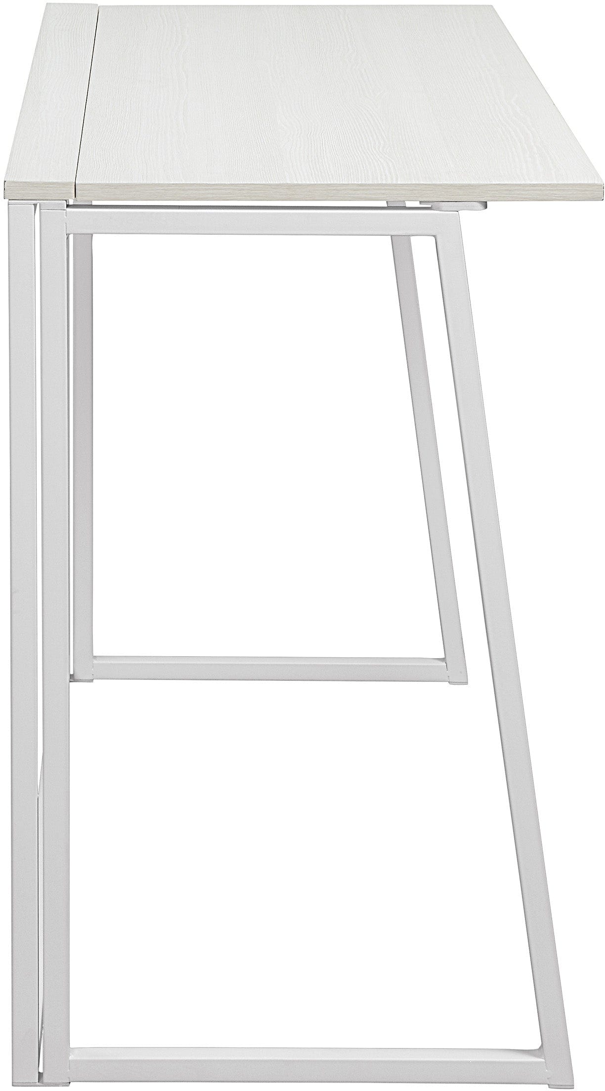 Office Star Contempo Toolless Folding Desk [CNT361FD] - Compact Home Office Desk for Small Spaces, Dorm Room & Apartment Workspace Solution