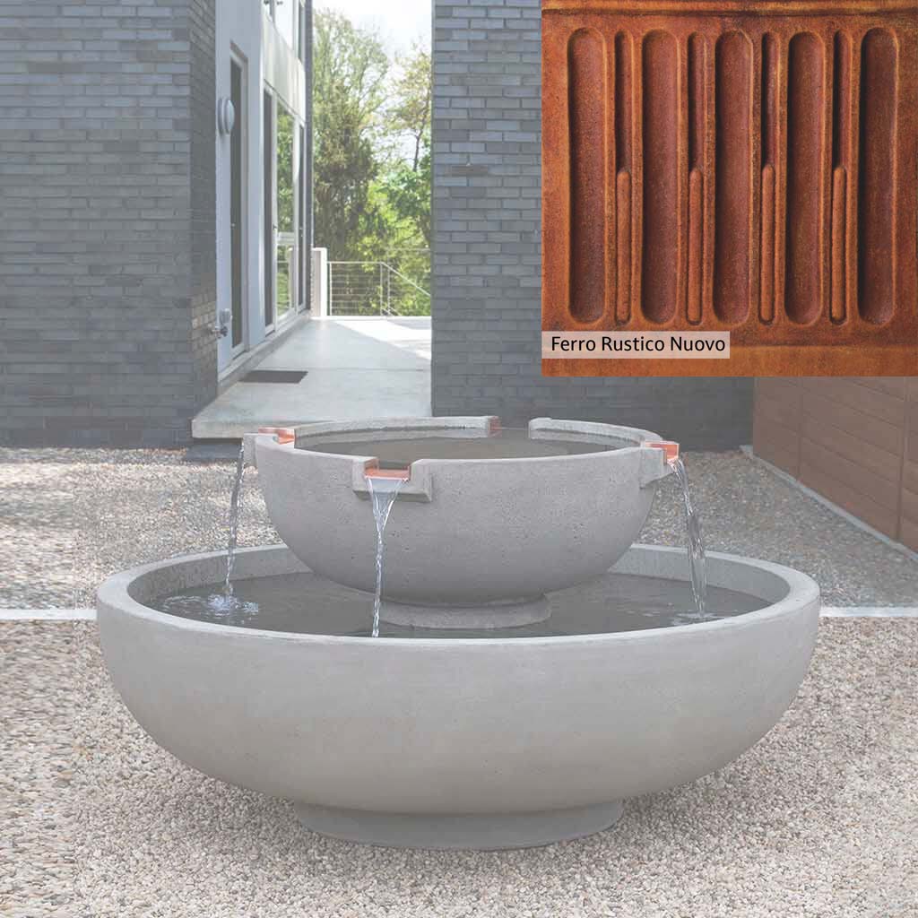 Campania International Large Del Rey Outdoor Garden Fountain – Perfect for Patio, Backyard, and Landscape Decor