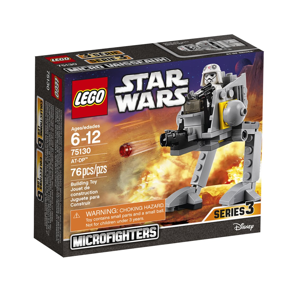 LEGO Star Wars AT-DP Walker Building Kit (75130) - 76 Pieces for Kids & Adults - Perfect for Star Wars Fans, Collectors & Creative Play