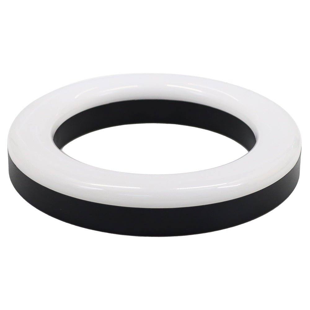 6 Inch USB LED Ring Lamp for Hookah Shisha - Dimmable RGB Color Changing Light with Remote Control - Perfect for Hookah Lounges, Home Parties & Nightclub Decorations