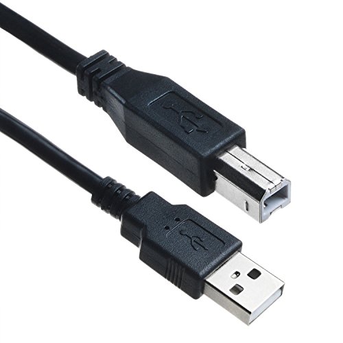 Numark IDJ3 NS6 USB 2.0 Cable - Male to Male Sync Cord for DJ Controllers & Laptops - Black