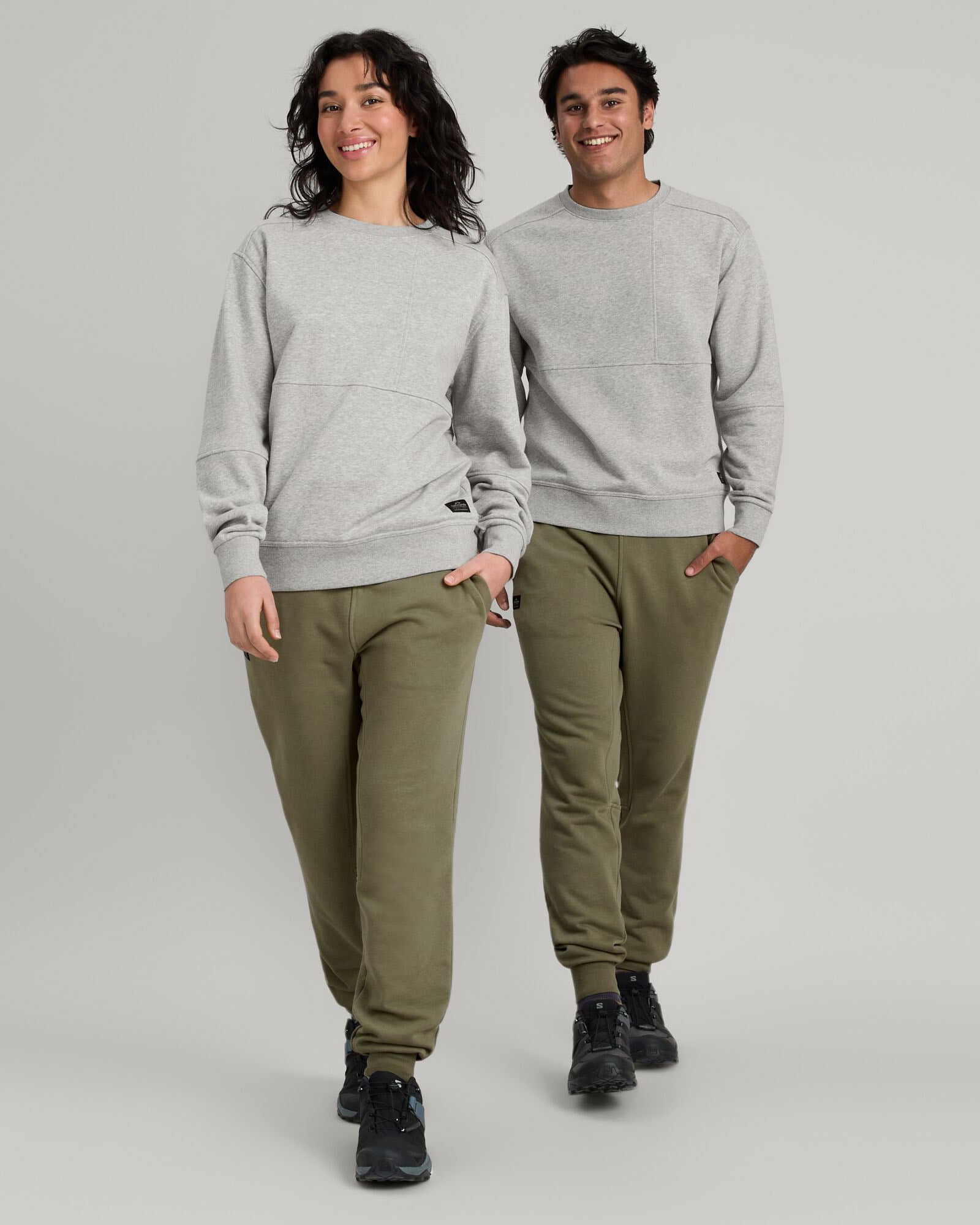 ANY Time Sweats LT Unisex Sweater - Light Grey Marle | Comfortable Casual Wear for Men & Women | Perfect for Lounge, Travel & Everyday Use