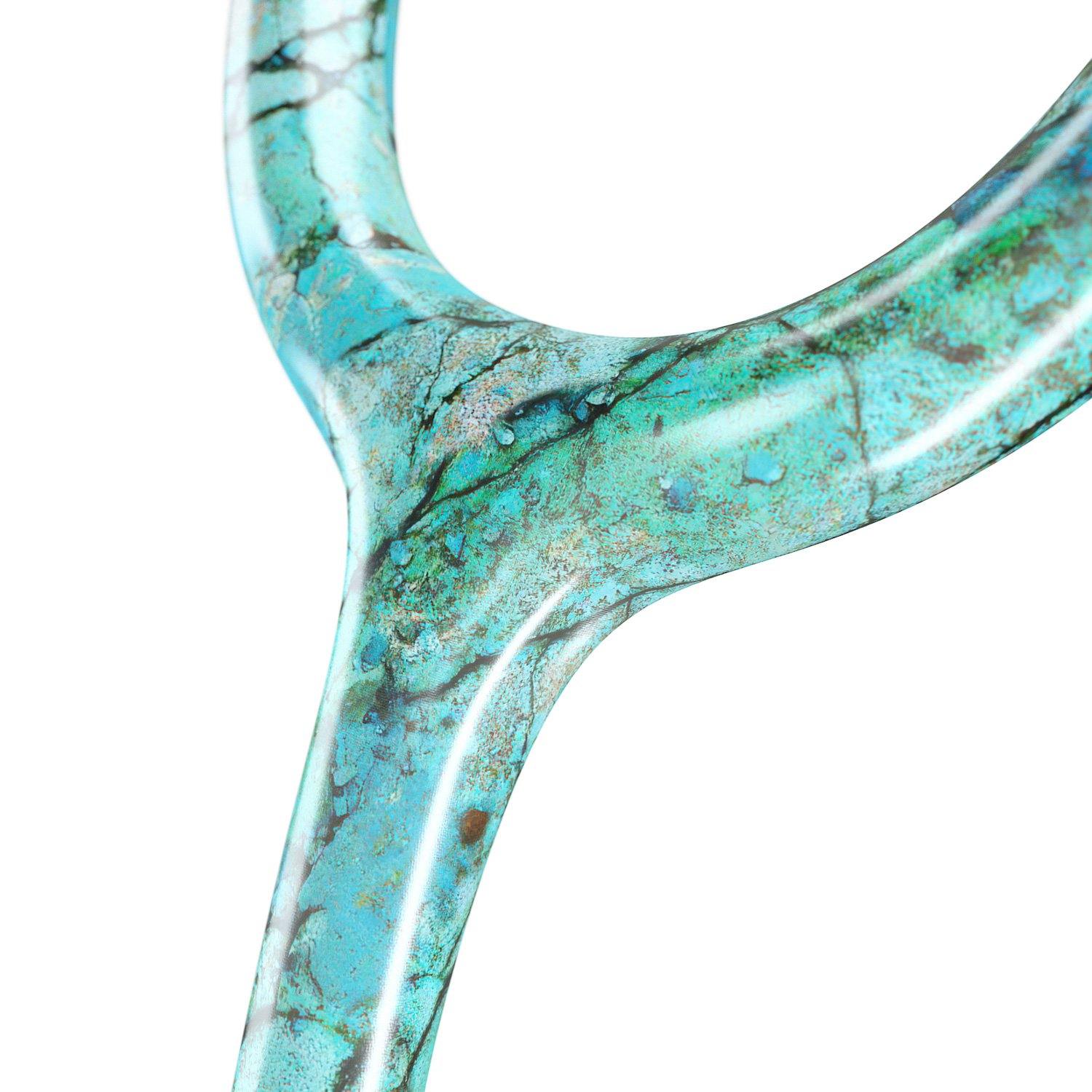 ProCardial® Titanium Cardiology Stethoscope - Turquoise & Rose Gold | Premium Medical Stethoscope for Doctors, Nurses & Healthcare Professionals | Ideal for Cardiac Exams, Patient Monitoring & Clinical Use