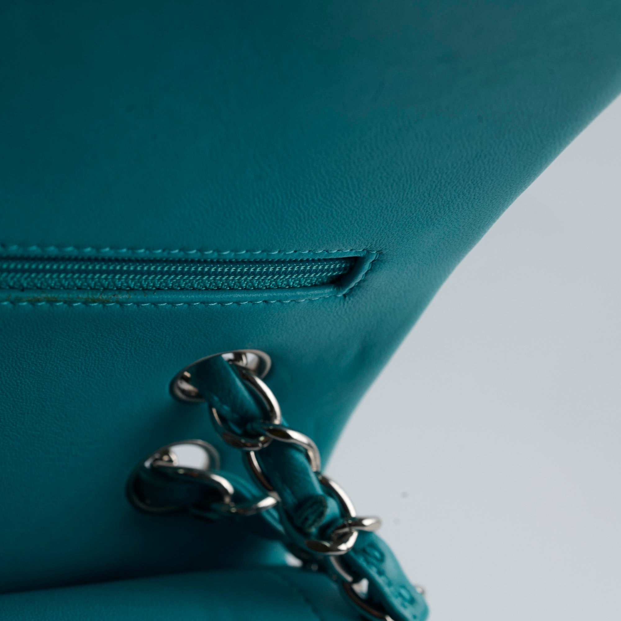 Chanel Jumbo Double Flap Lambskin Blue Leather Shoulder Bag - Luxury Designer Handbag for Women | Perfect for Work, Evening Events & Special Occasions