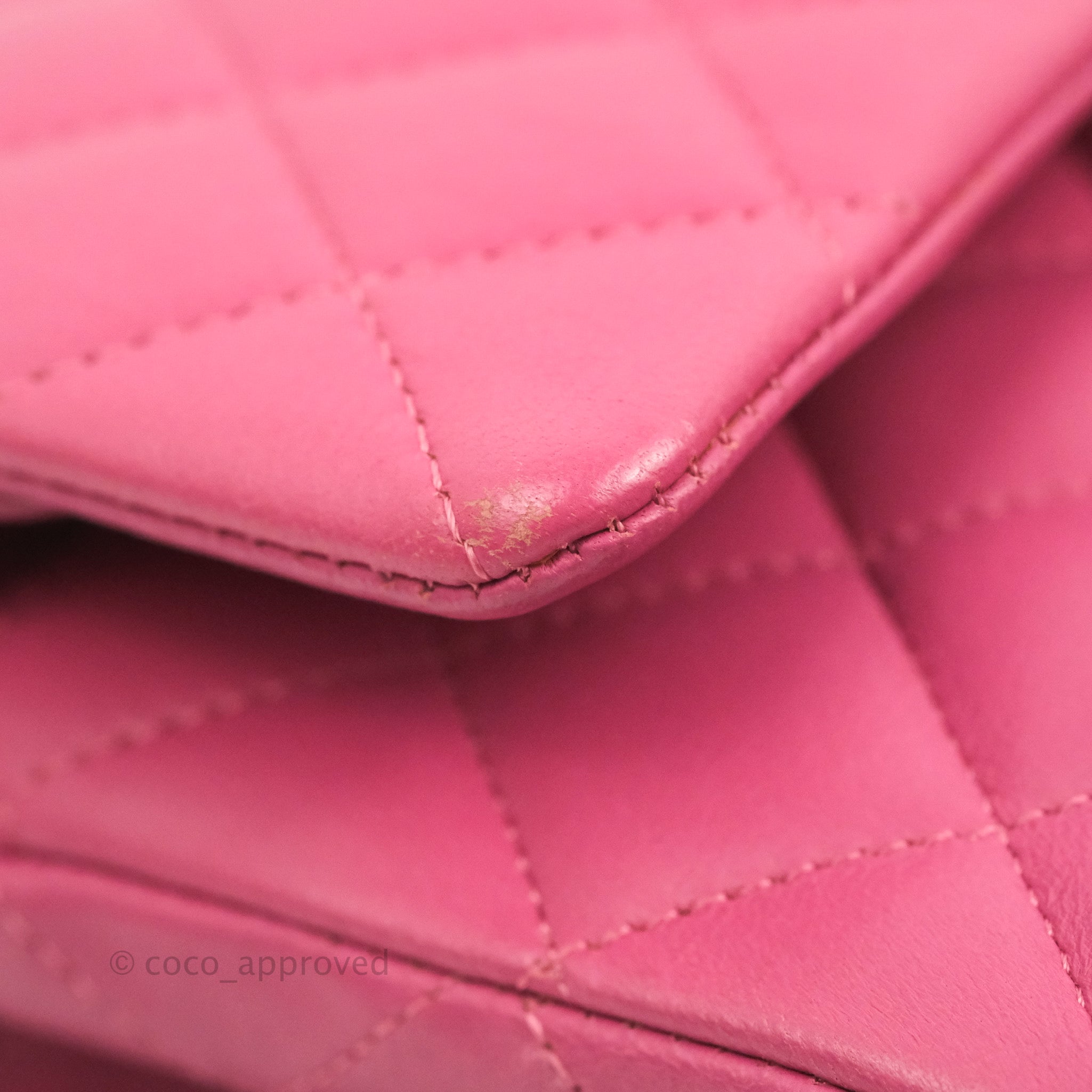 Chanel Classic Medium Double Flap Bag in Pink Lambskin Leather with Matte Gold Hardware - Luxury Handbag for Women, Perfect for Date Nights & Special Occasions