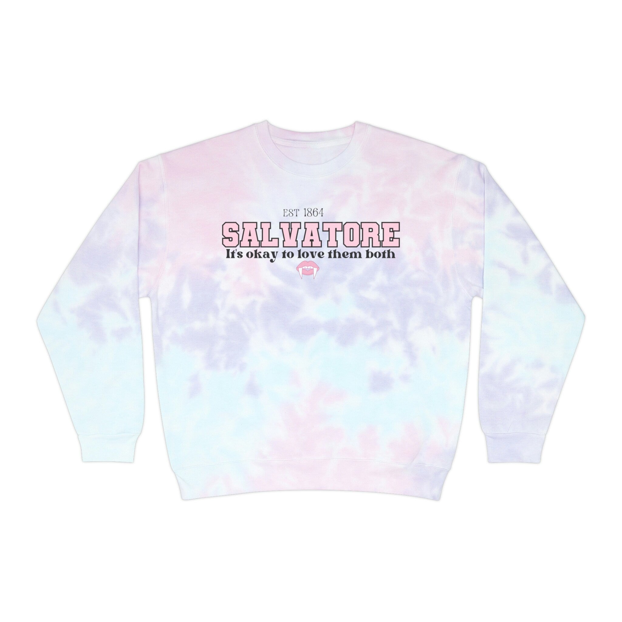 Salvatore Brothers Sweater | The Vampire Diaries TVD Merch | Damon Salvatore Hoodie | Mystic Falls Fan Gift | Cozy Pullover for Vampire Diaries Lovers & Supernatural TV Show Fans