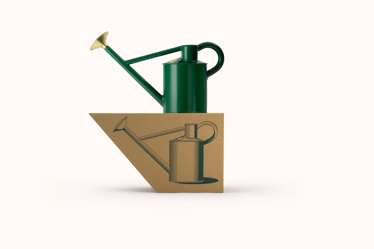 Premium Haws 'The Bearwood Brook' 4.5L Green Watering Can - Perfect for Indoor Plants, Garden Flowers & Outdoor Gardening