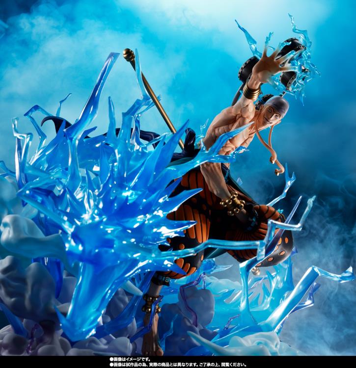 Figuarts Zero Extra Battle One Piece Eneru (60 Million Volt Lightning Dragon) Action Figure - Anime Collectible for Display & Gift for Fans