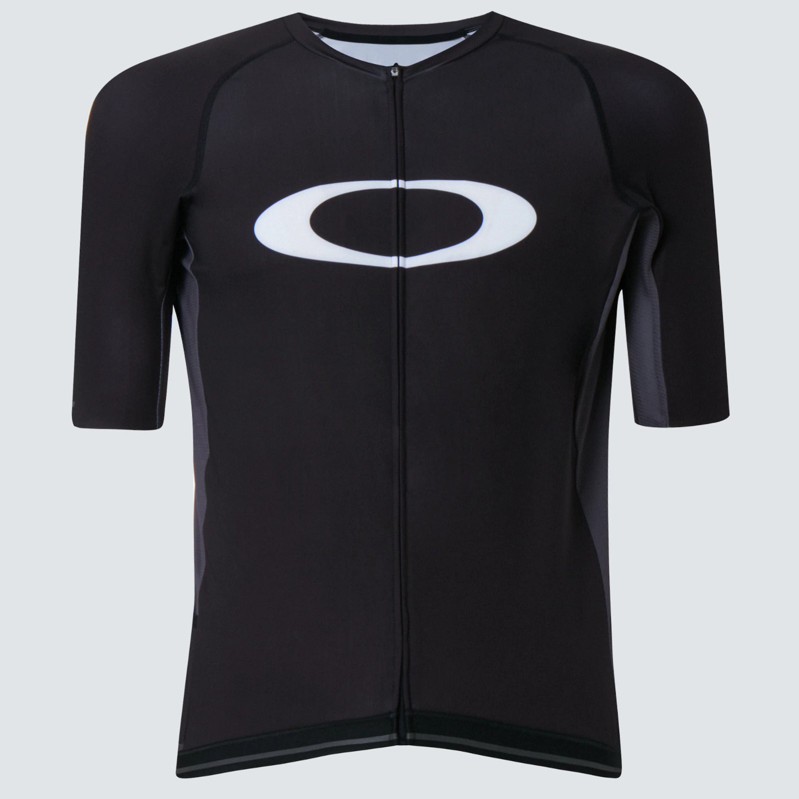 Oakley Icon Jersey 2.0 Blackout Cycling Shirt - Men's Performance Bike Jersey (FOA400596 02E) for Road & Mountain Biking