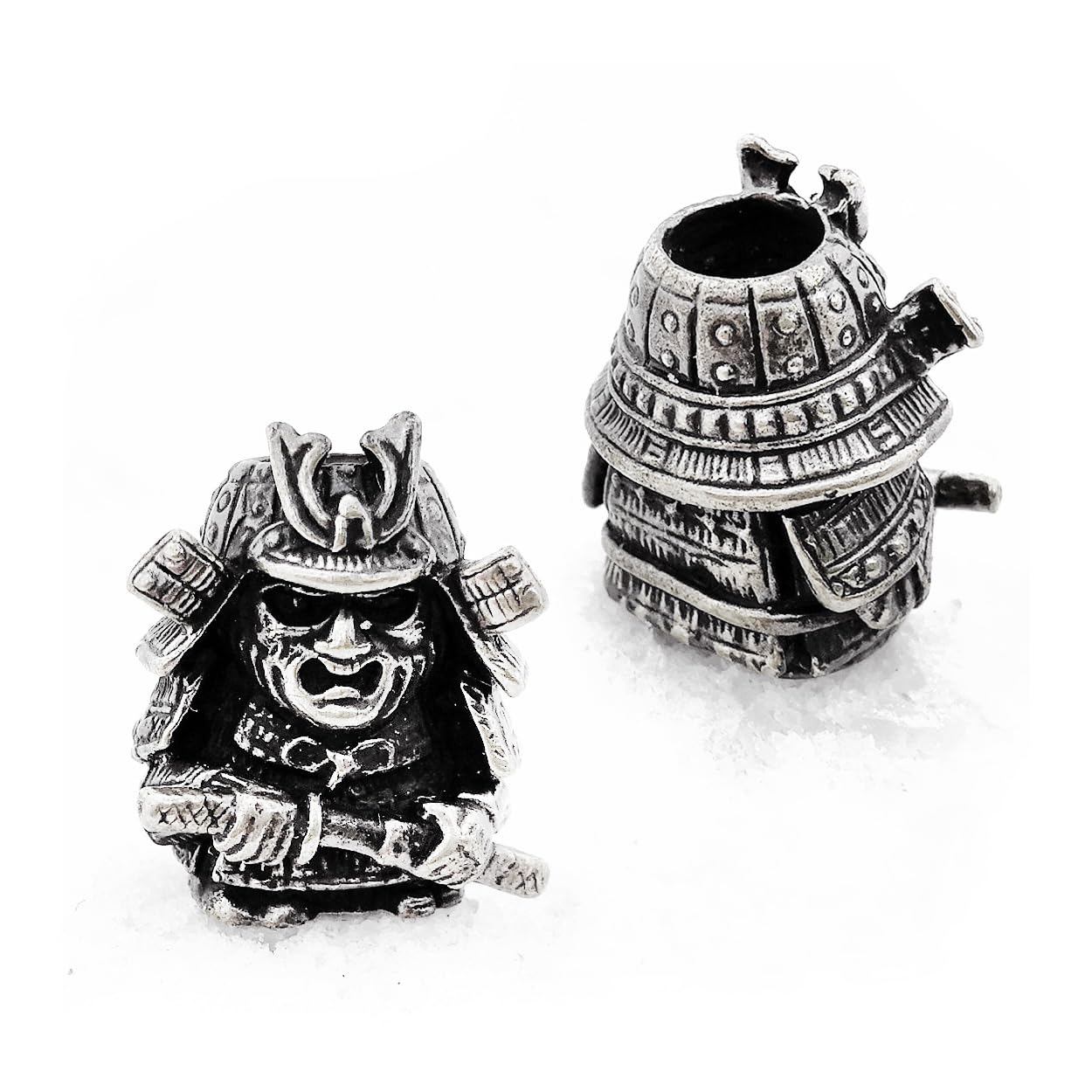 Coob EDC Paracord Bead - Samurai Warrior Charm for Knives & Lanyards | Outdoor Survival Gear