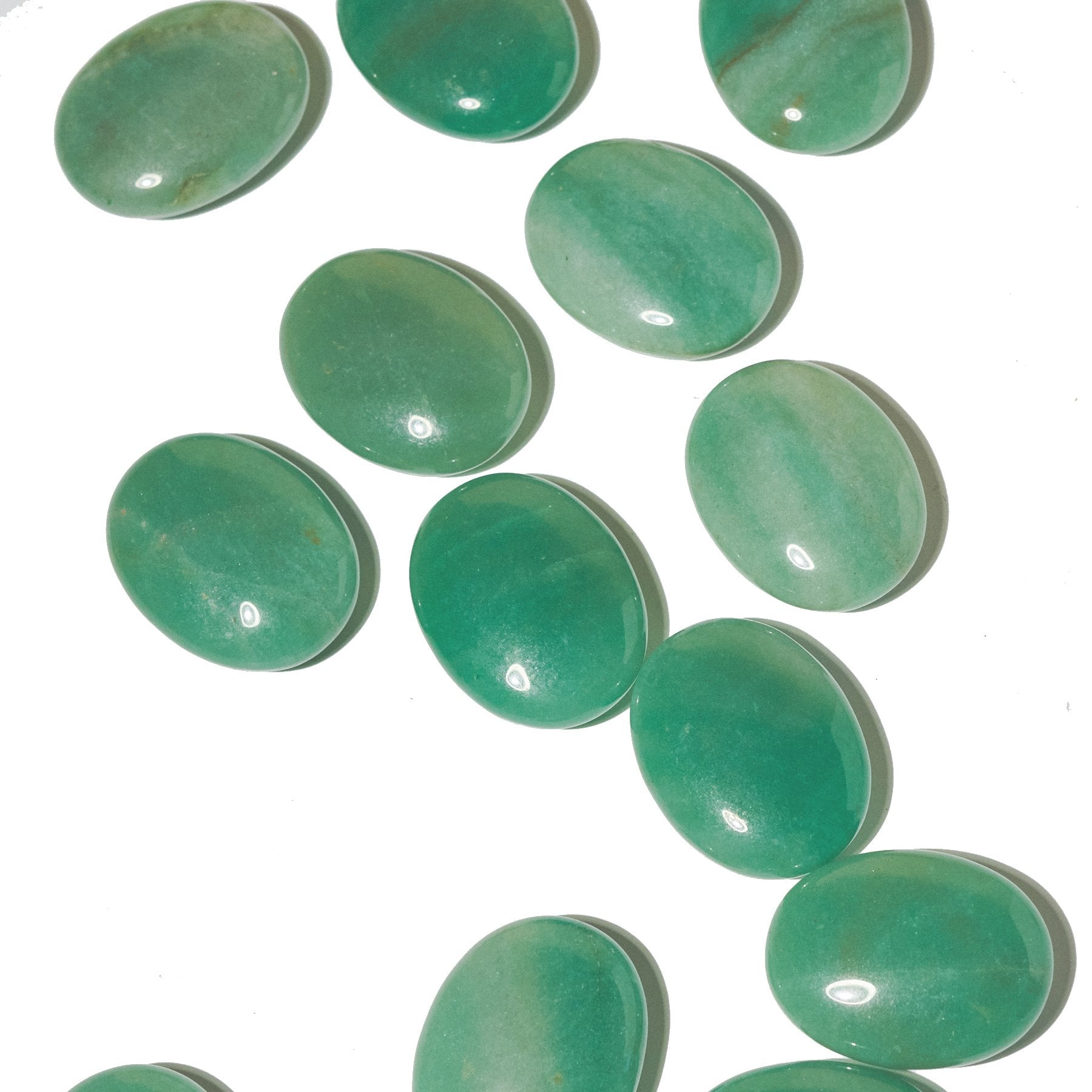 Green Aventurine Palm Stone - Natural Healing Crystal for Stress Relief, Meditation & Positive Energy | Perfect for Yoga, Reiki & Spiritual Practices