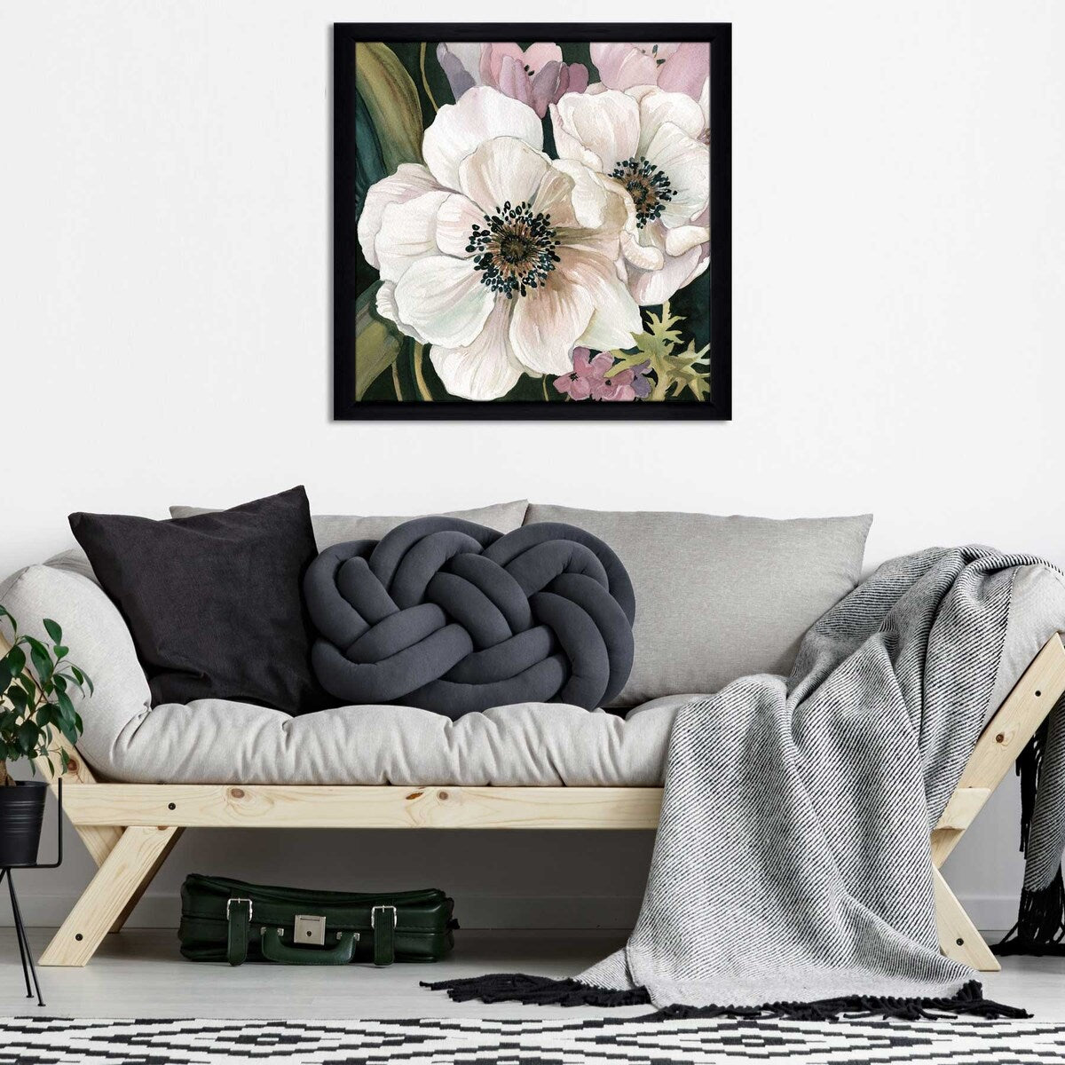 Anemone Study I by Carol Robinson - Premium Acrylic Wall Art Print - Perfect for Living Room, Bedroom & Office Decor