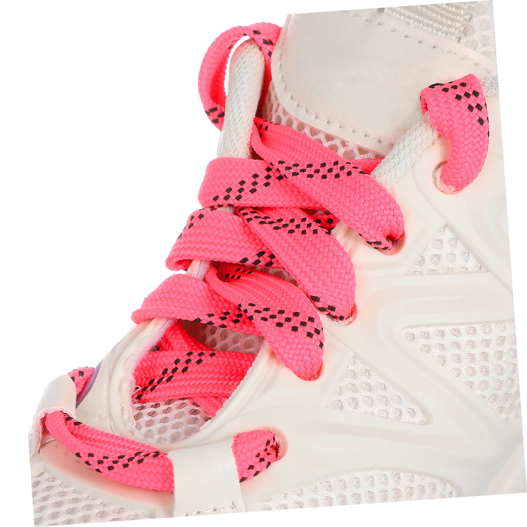 2 Pairs Skate Wax Laces - Non-Slip Shoelaces for Kids & Adults - Perfect for Ice Skates, Roller Skates & Hockey Shoes - Durable & Secure for Sports & Outdoor Activities