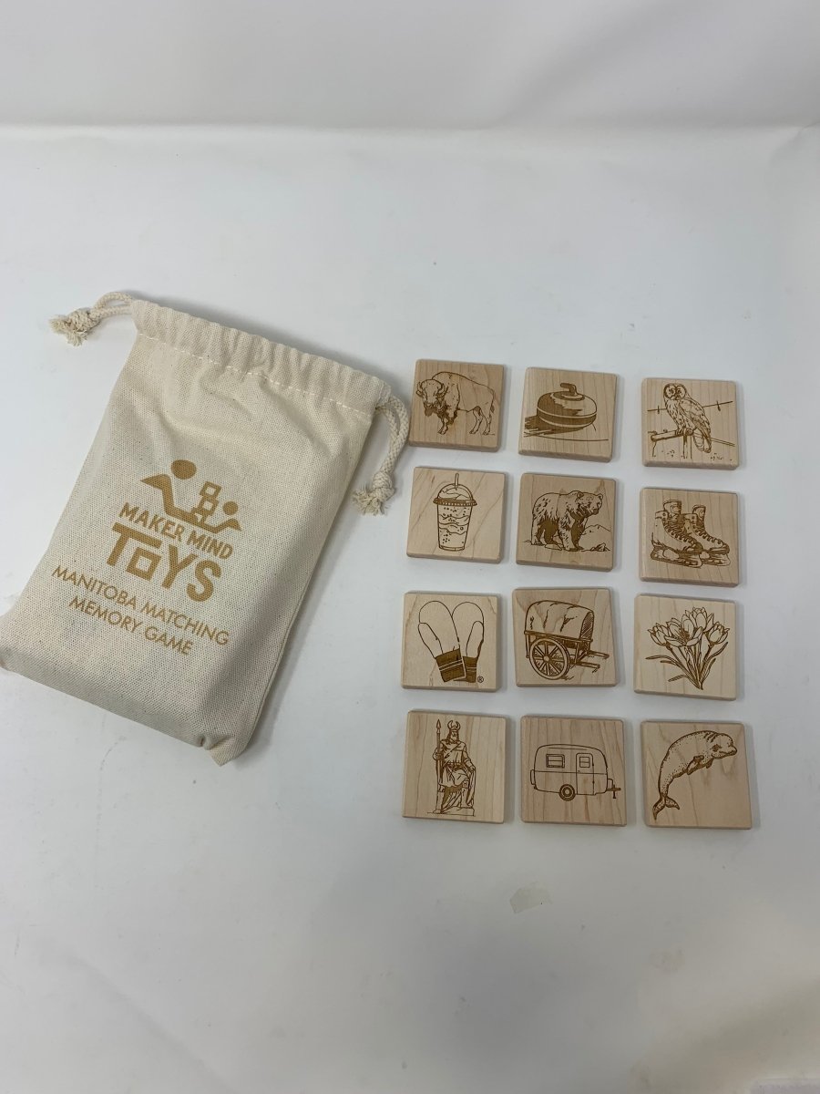 Maker Mind Toys Memory Game - Fun & Educational Matching Card Game for Kids - Perfect for Family Game Night & Classroom Learning Activities