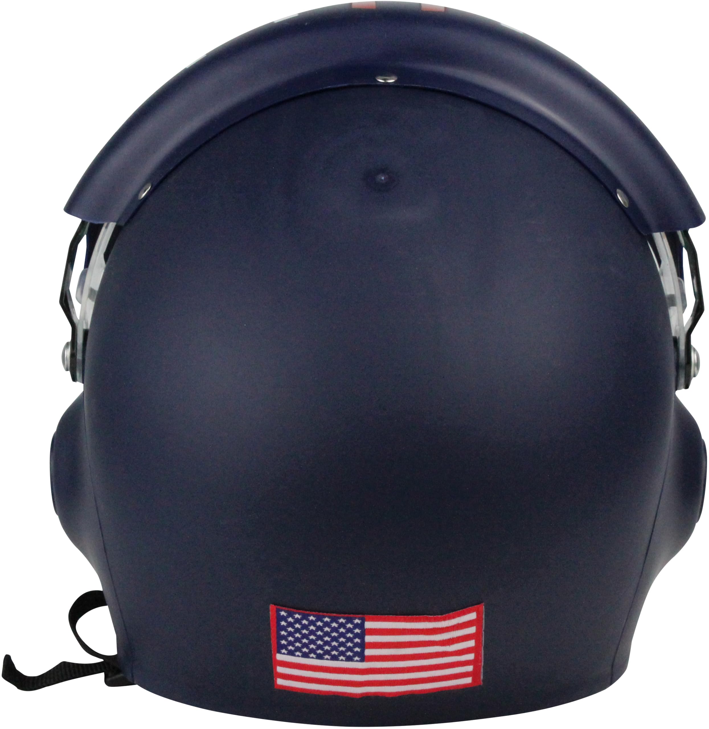 US Air Force Style Combat Pilot Helmet - Dark Blue Maverick Design for Adults | Perfect for Cosplay, Halloween Costumes & Aviation Enthusiasts