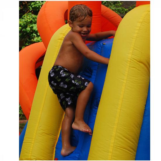 KidWise Summer Blast Waterpark - Inflatable Kids Water Slide for Backyard Fun, Outdoor Pool Party & Summer Activities | Perfect for Birthday Parties, Family Gatherings & Backyard Play