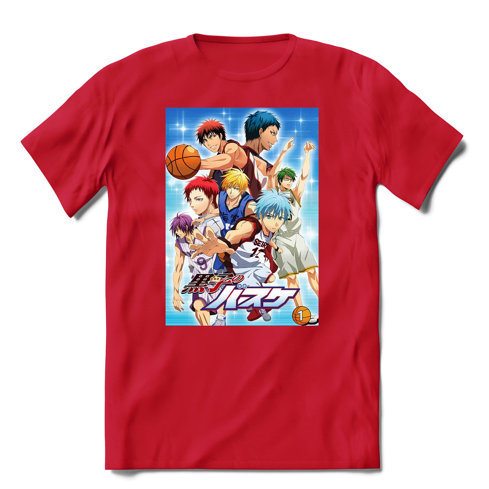 Kuroko's Basketball Anime T-Shirt - Unisex Manga Merch for Women, Men & Teens | Soft Cotton Fabric | Perfect for Cosplay, Anime Conventions & Casual Wear