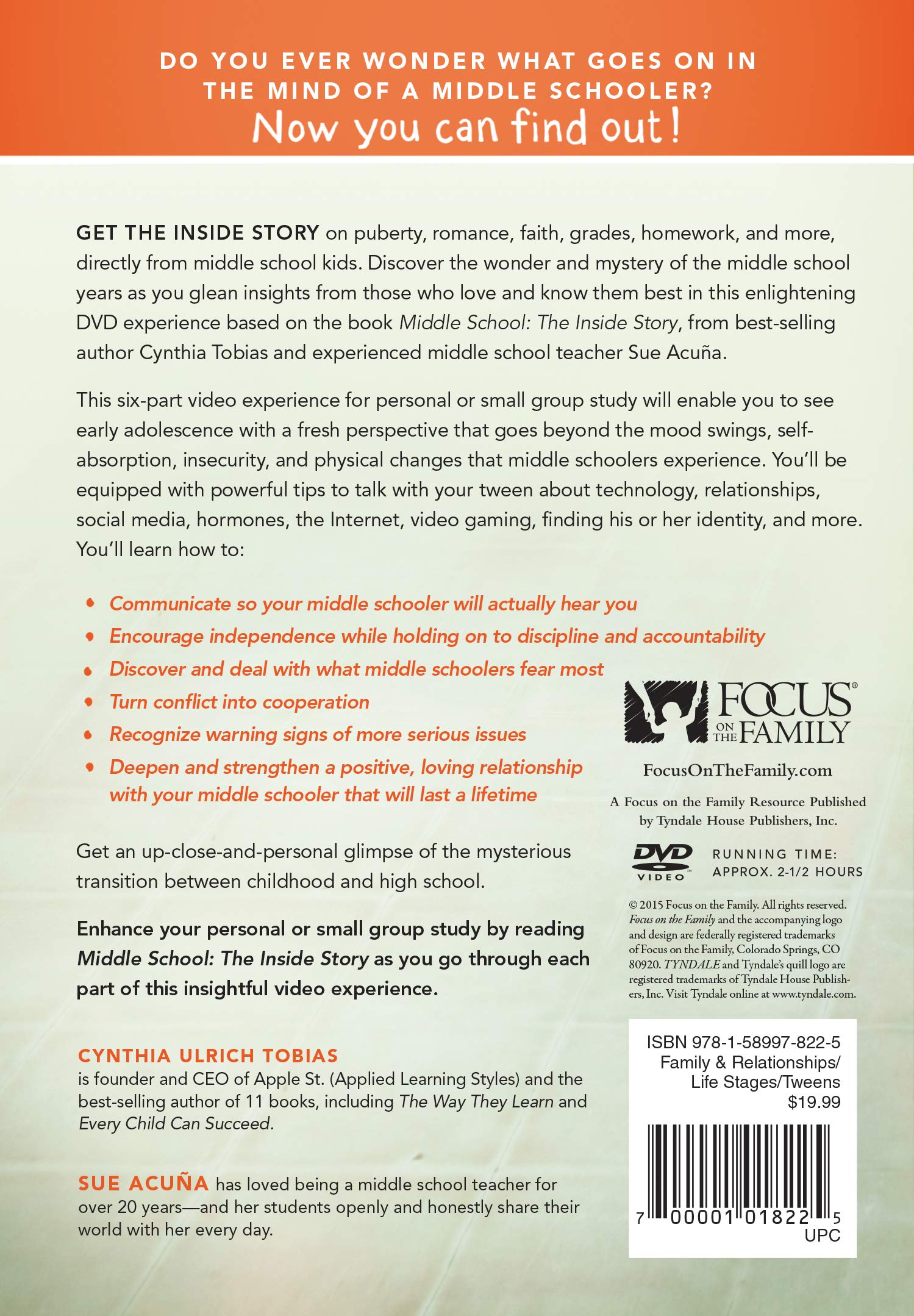 Middle School: The Inside Story - Group Video Learning Experience for Teens | Classroom Activities & Youth Group Discussions