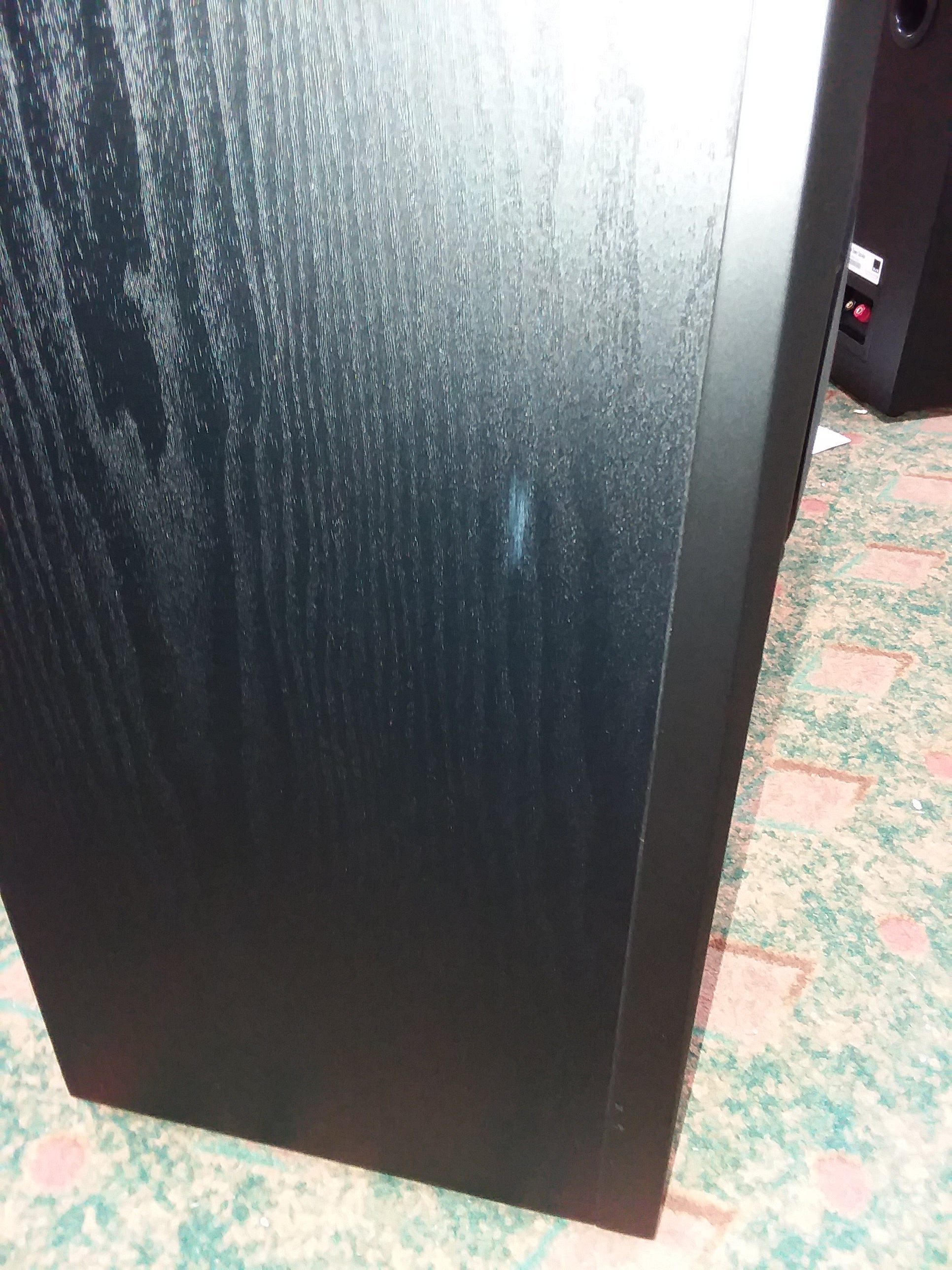 Prime Tower Black Ash Power Outlet with USB Ports - 1140W High Power Tower for Home, Office, and Gaming Setup