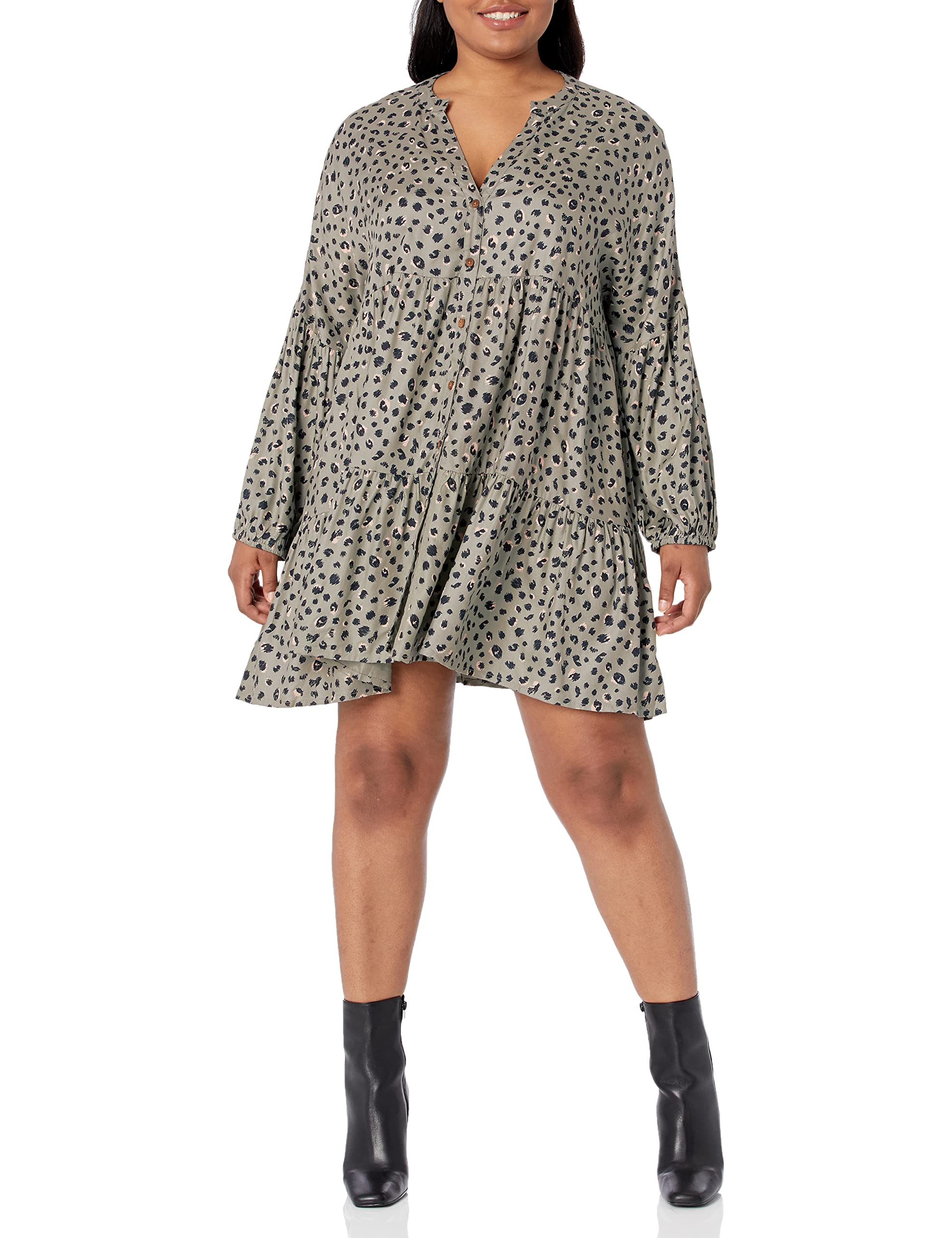 Mud Pie Women's Maybell Floral Flounce Dress - Elegant Summer Casual & Party Wear for Women