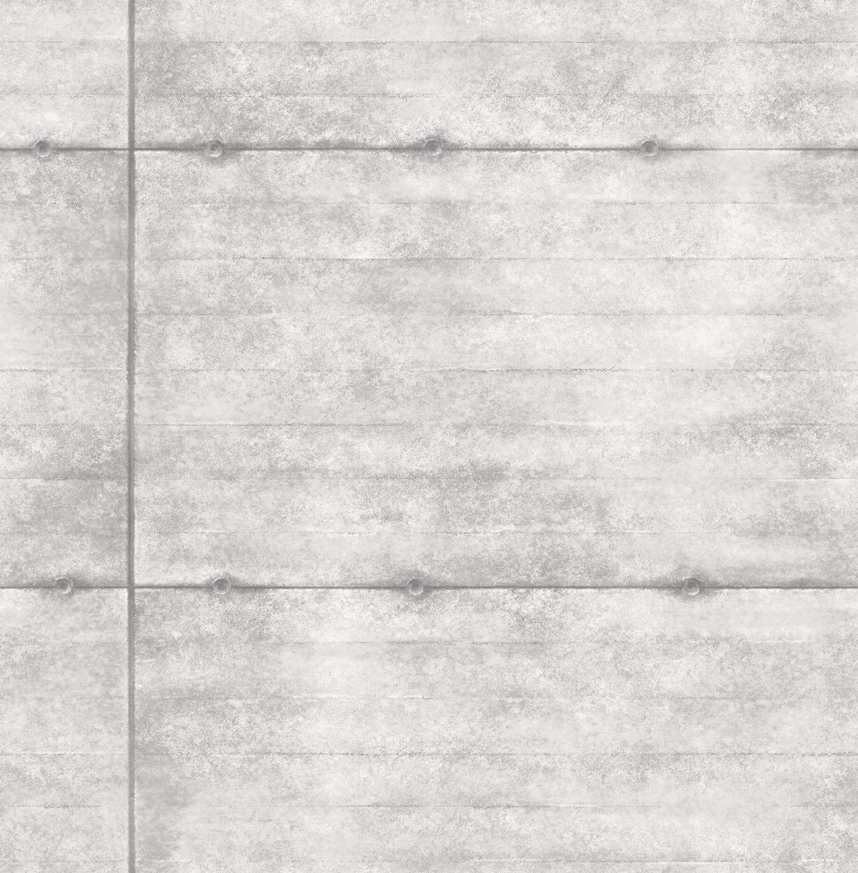 BHF Reuther Grey Smooth Concrete Wallpaper - Self-Adhesive Peel and Stick Wallpaper for Modern Home & Office Decor - Perfect for Living Room, Bedroom, Accent Walls