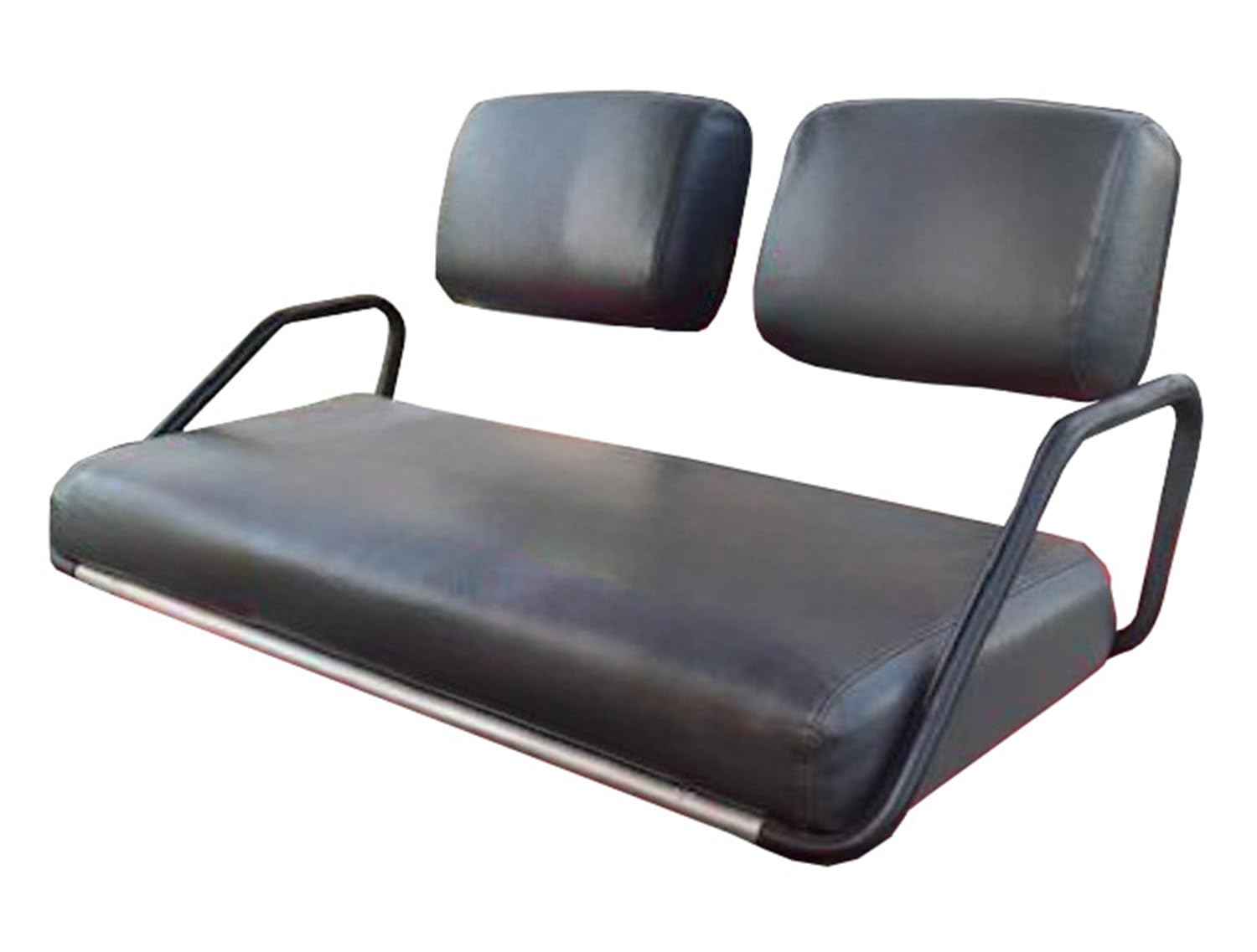 Club Car Pre 2000 Staple-On Golf Cart Seat Cover Set with Matching Rear Facing Cover - 30 Solid Color Options | Custom Handmade Golf Cart Seat Covers by Up To Par Covers | Perfect for Golf Course Rides, Neighborhood Cruising & Outdoor Events