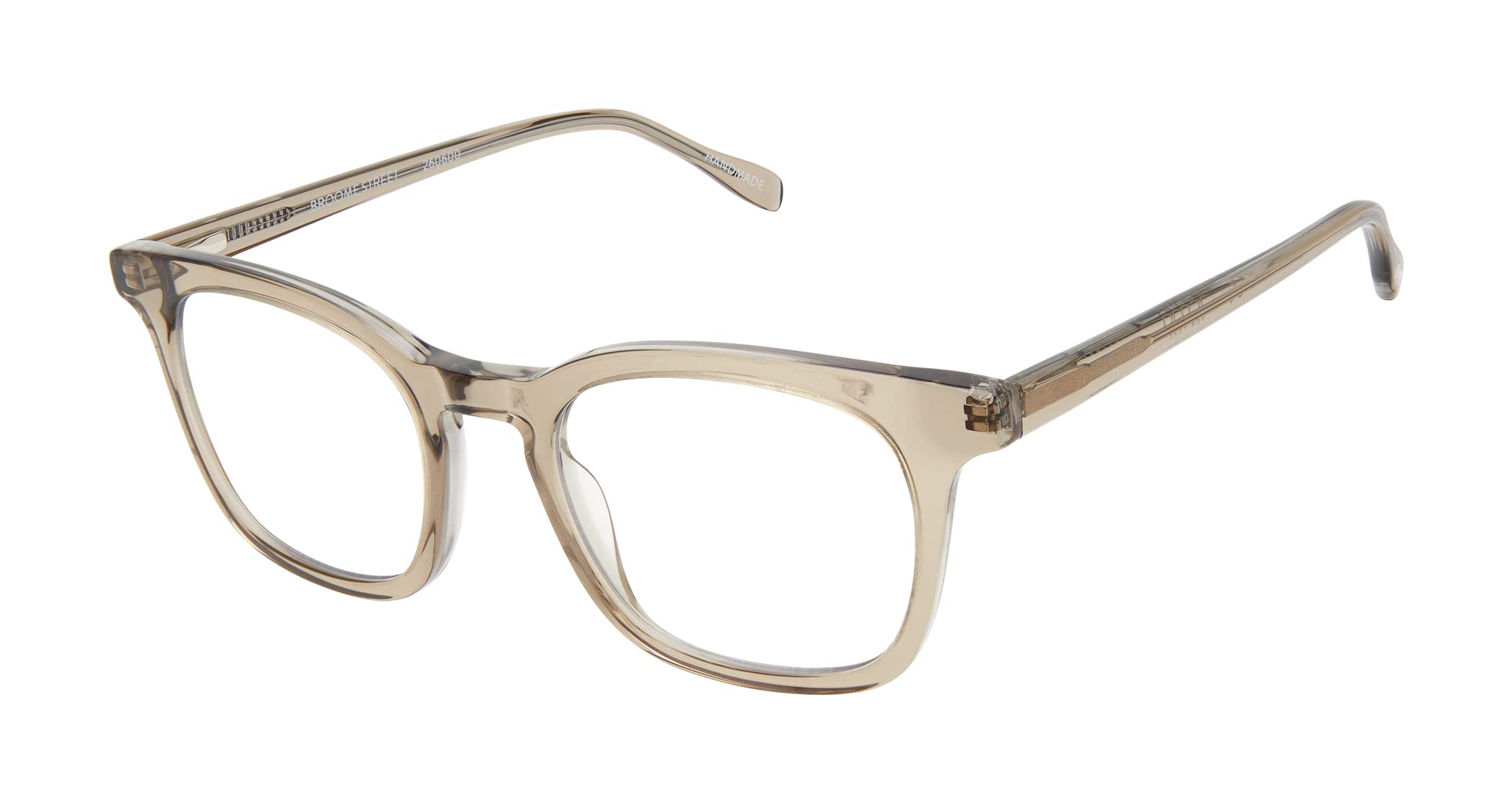 Scojo New York Broome Street Blue Light Blocking Reading Glasses - Handmade Anti-Scratch Readers for Women & Men - Perfect for Computer Work, Reading & Screen Time