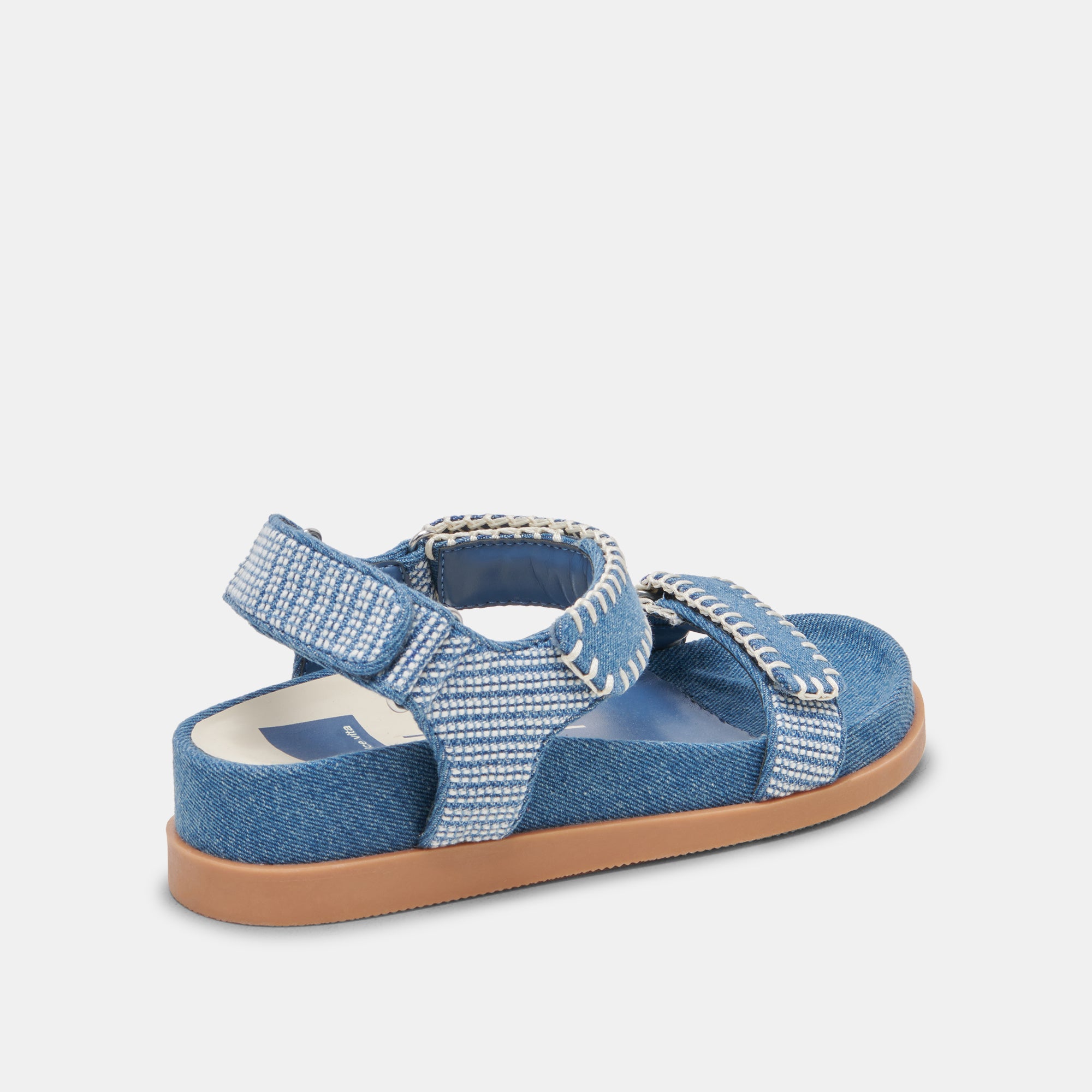 SENORA Women's Blue Denim Sandals - Comfortable Casual Multi-Color Summer Beach Walking Shoes for Outdoor, Travel & Vacation