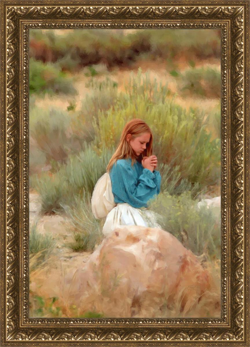 Oh Father Hear My Prayer - Inspirational Christian Wall Art for Home & Church Decor - Perfect for Prayer Rooms, Bedrooms & Gifts