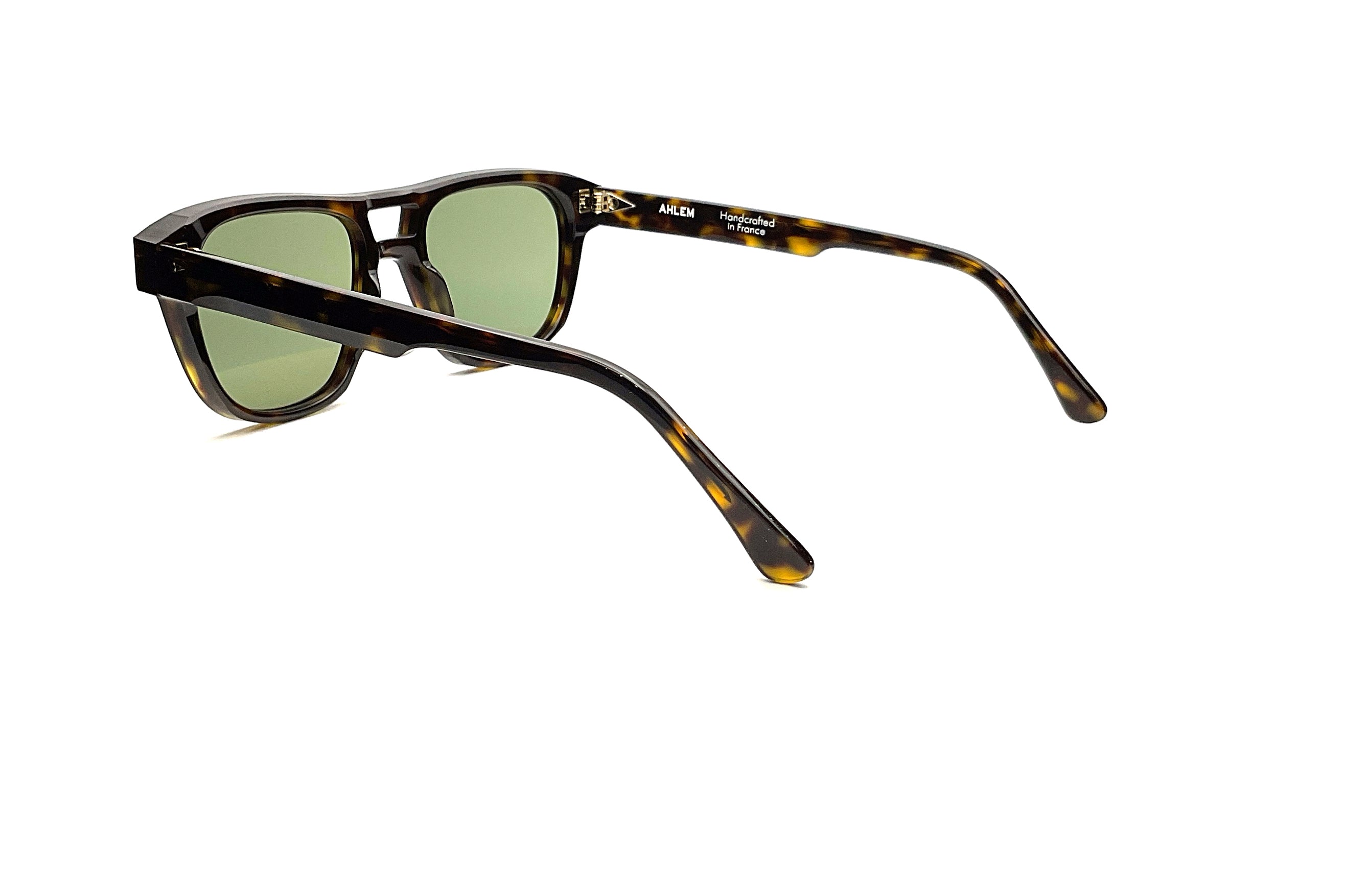 Ahlem Sunglasses - Dark Turtle & Khaki Light Frame - Premium UV Protection - Perfect for Outdoor Activities, Travel, and Fashion