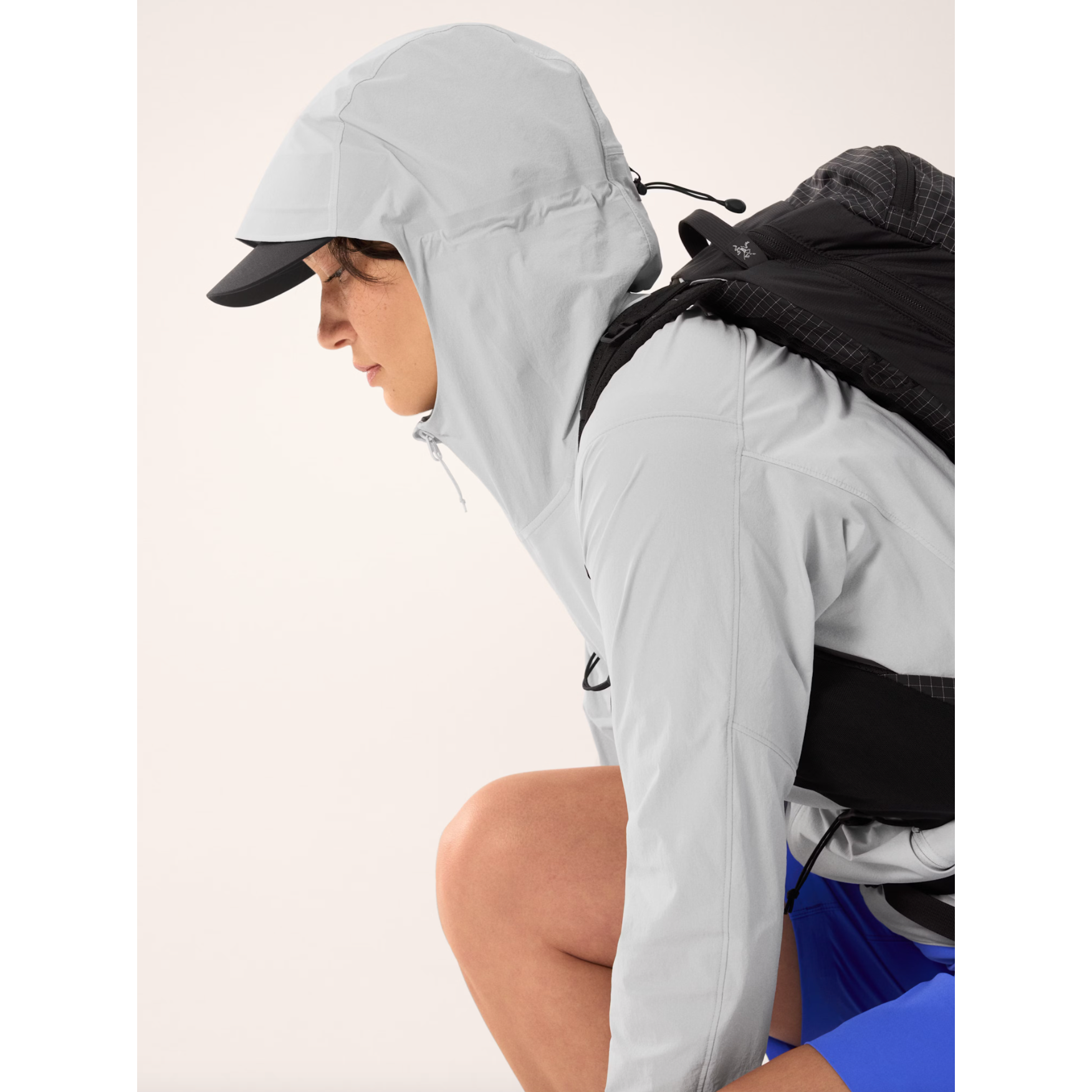 Arc'teryx Women's Gamma Lightweight Hoody Jacket - Water-Resistant Softshell for Hiking, Climbing & Outdoor Adventures