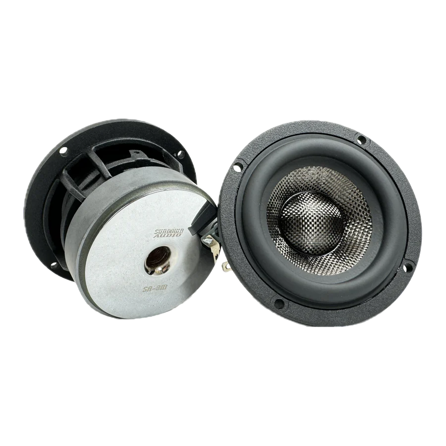 SA Series SA 3M 3 Speaker (1 Pair) - High-Quality Stereo Speakers for Home Theater, Gaming & Music - Perfect for Living Room, Bedroom & Office Setup