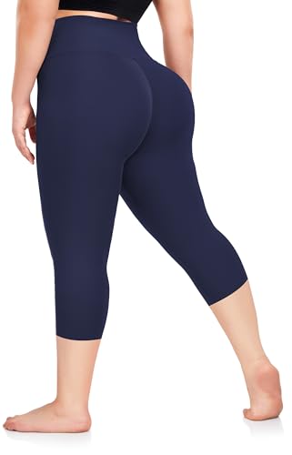 2-navy Blue-capri