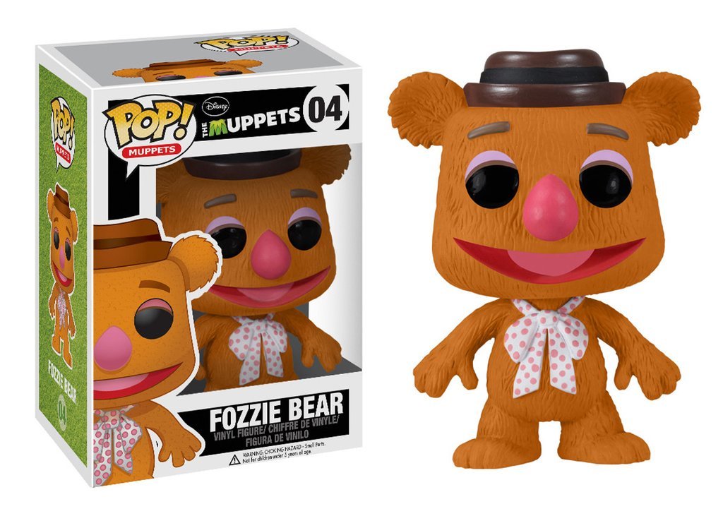 Funko POP Muppets Vinyl Figure - Fozzie Bear Collectible Toy | Perfect for Disney Fans, The Muppets Lovers & Pop Culture Collectors | Great for Display, Gifts & Home Decor