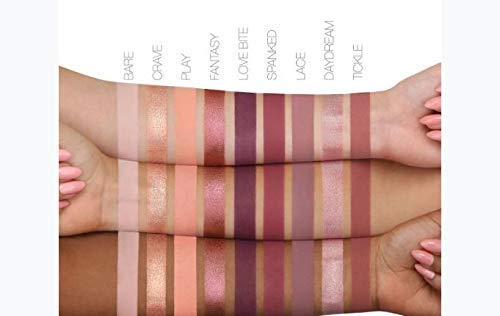 NUDE EYE 18-in-1 Color Eyeshadow Palette with Green Tea Facial Oil MAASK 40G - Perfect for Daily Makeup & Skincare Routine